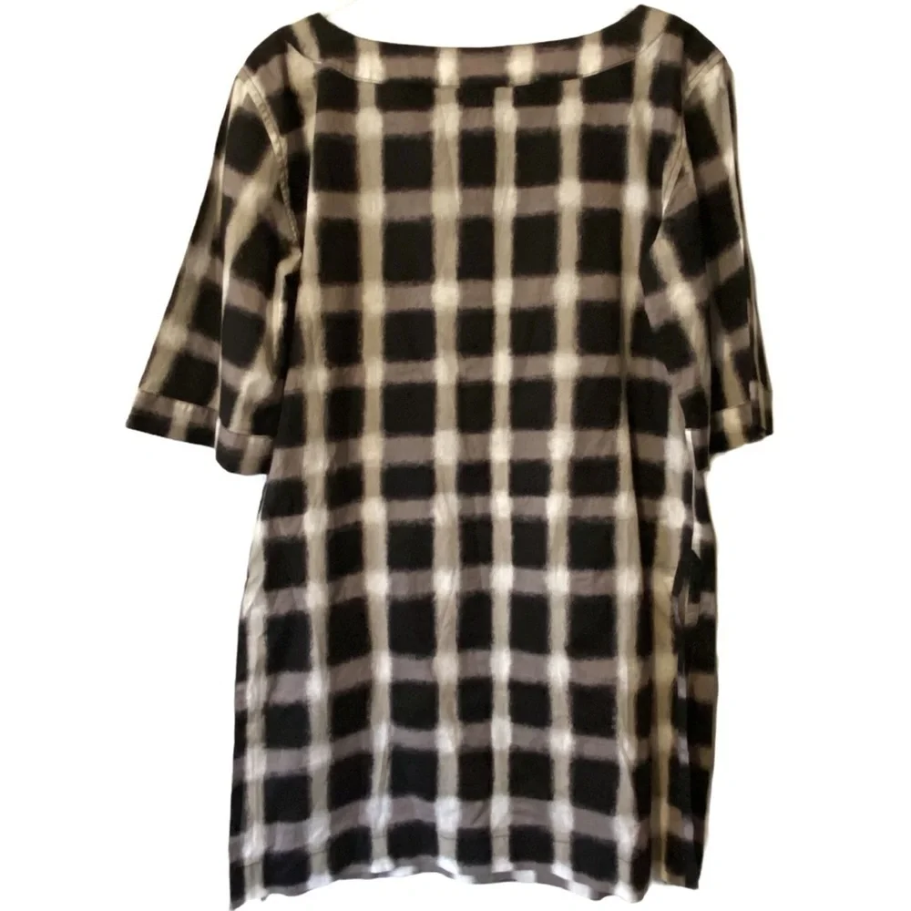 Marc by Marc Jacobs Swimwear Courtney Plaid Tunic Dress Beachy Mod Chic S NWT